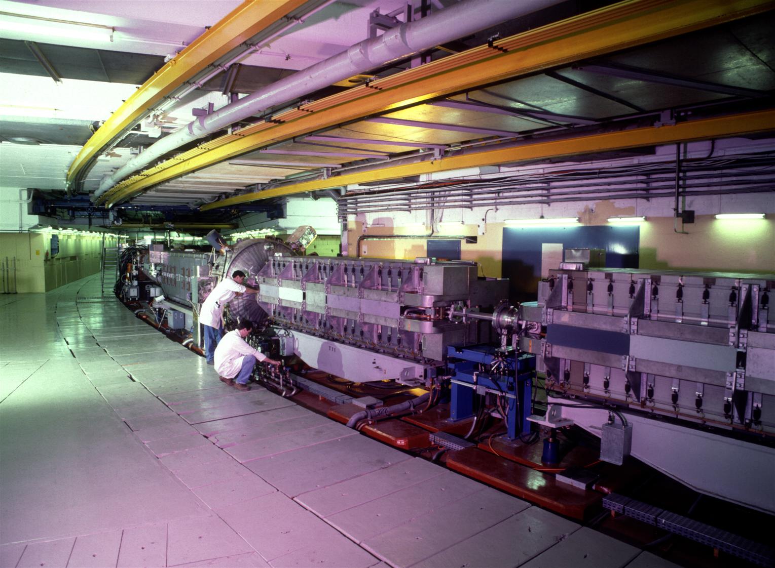 CERN PS in tunnel